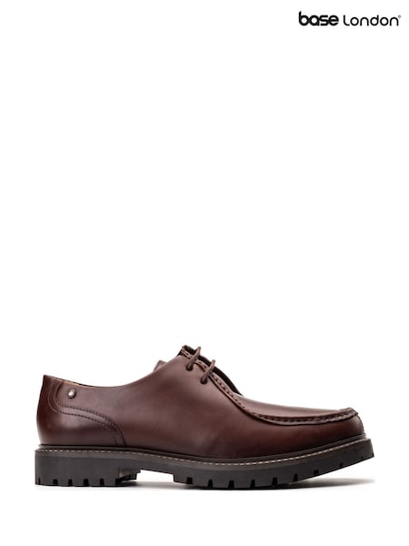 Base London Brown Wallabe Shoes (W97264) | £80