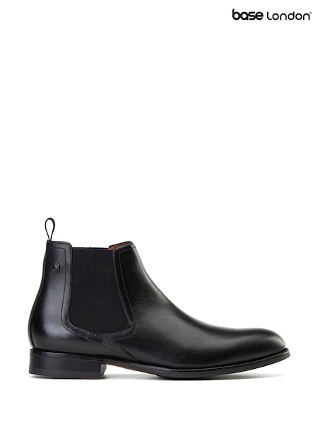 Base London Black Whittle Chelsea Boot (W97280) | £75
