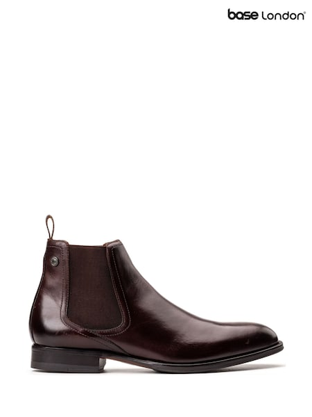Base London Burnt Brown Whittle Chelsea Boot (W97296) | £75