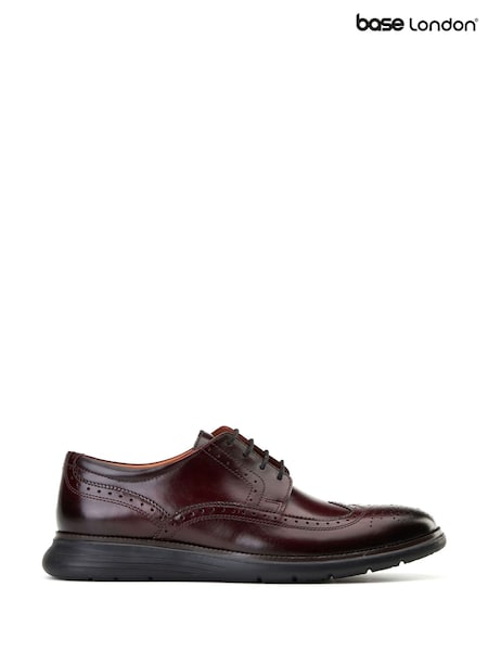 Base London Bordo Red Flight 25 Brogue Shoe (W97304) | £70