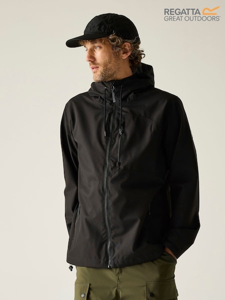 Regatta Black Frankie Waterproof Jacket (W97393) | £70
