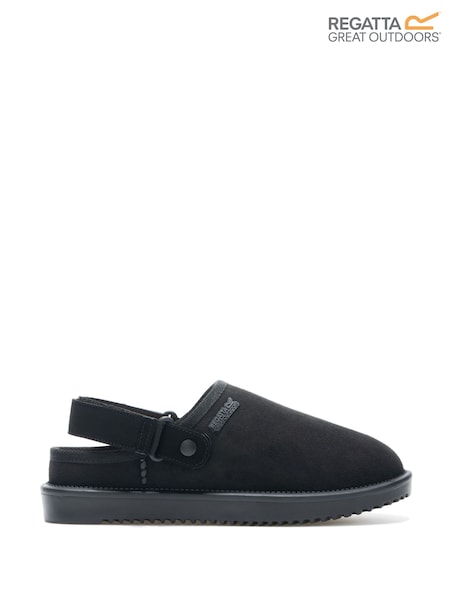 Regatta Black Risley Clogs (W97521) | £35