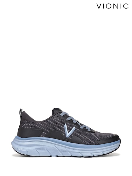 Vionic Mens Wide Fit Blue Walk Max Arch Support Trainers (W97621) | £150