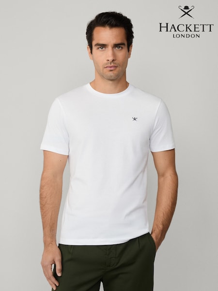 Hackett Embroidered Logo T-Shirt (W97971) | £55