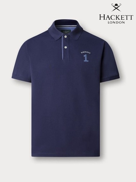Hackett Heritage Embroidered Number Polo Shirt (W97988) | £120