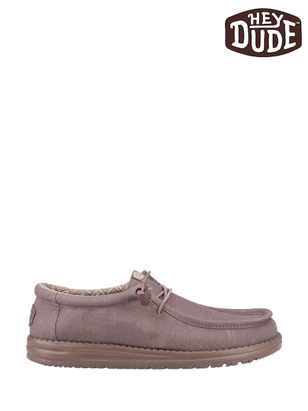 HEYDUDE Wally Stretch Canvas Shoes (W98097) | £60
