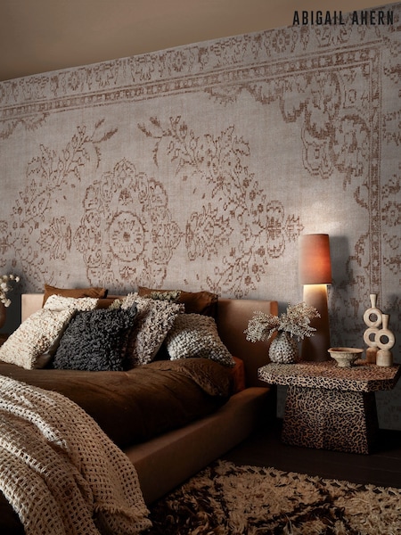 Abigail Ahern Clay Tapestry Fixed Size 2.5m x 4m Mural (W98219) | £370