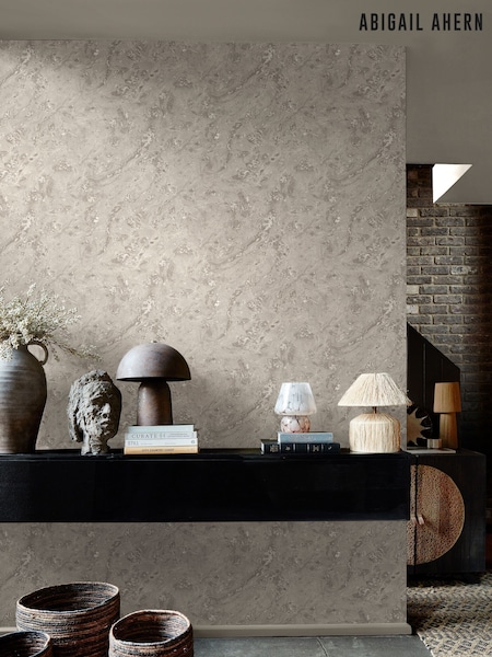 Abigail Ahern Dove Boheme Marble 10M Wallpaper (W98240) | £90