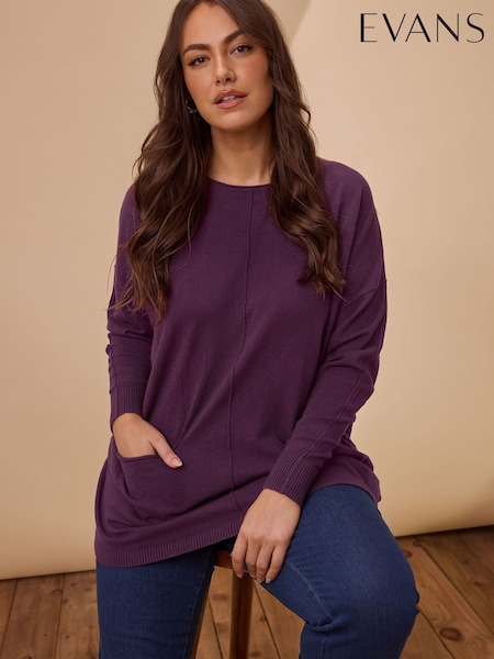 Evans Seam Detail Jumper (W98311) | £39