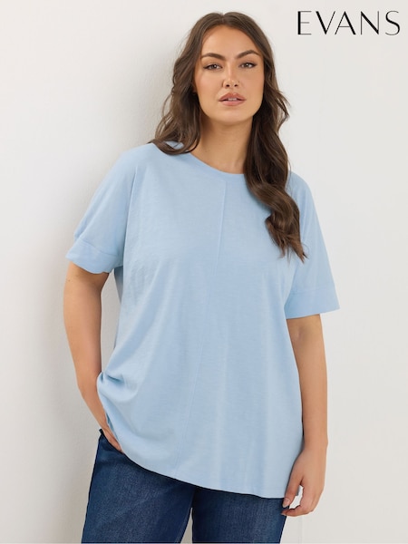 Evans Seam Detail T-Shirt (W98318) | £20