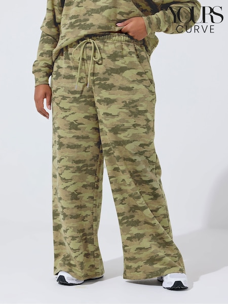 Yours Curve Green Limited Joggers (W98438) | £31