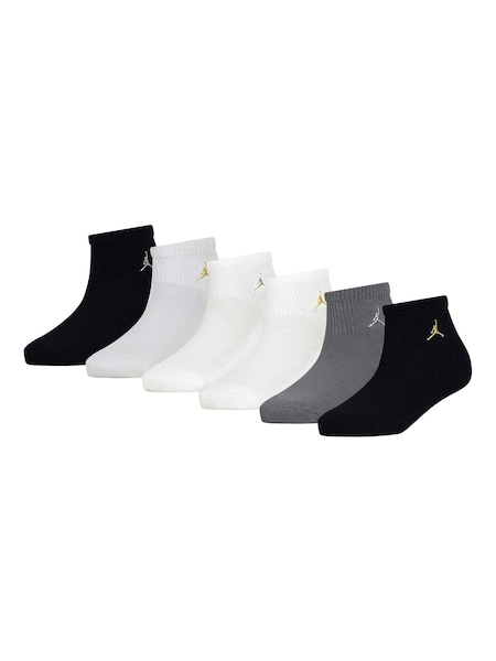 Jordan Everyday Essentials Black 6 Pack Socks (W98789) | £20