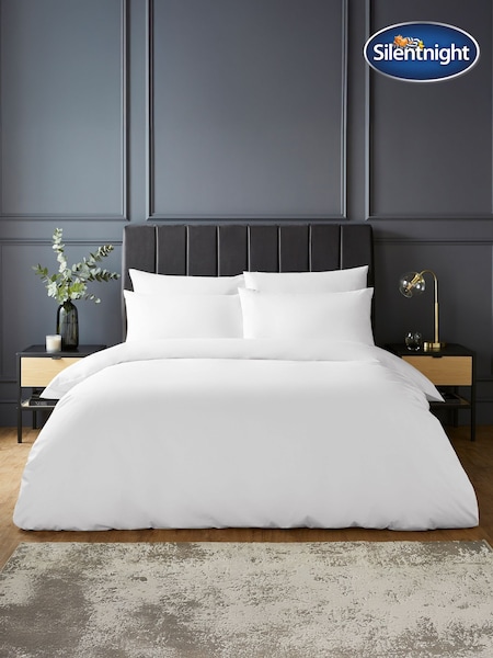 Silentnight White Pure Cotton Duvet Set (W98929) | £32 - £42