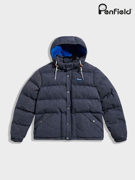 Penfield Blue Mens 50th Anniversary Washed Bowerbridge Jacket (W98968) | £250