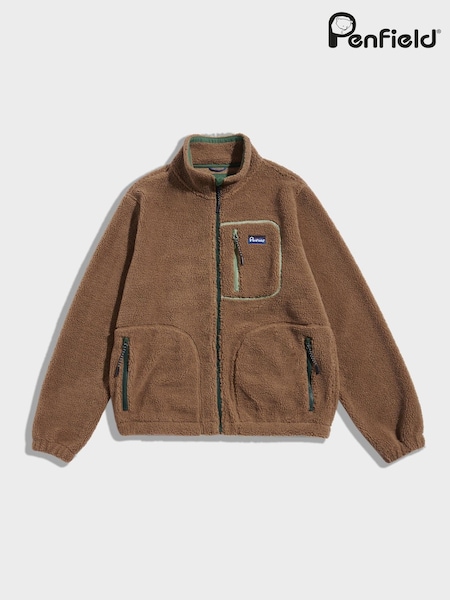 Penfield Brown Mens Trailblaze Jacket (W98978) | £125