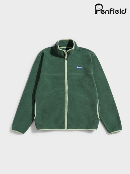Penfield Green Mens Graylock Fleece Jacket (W98982) | £75