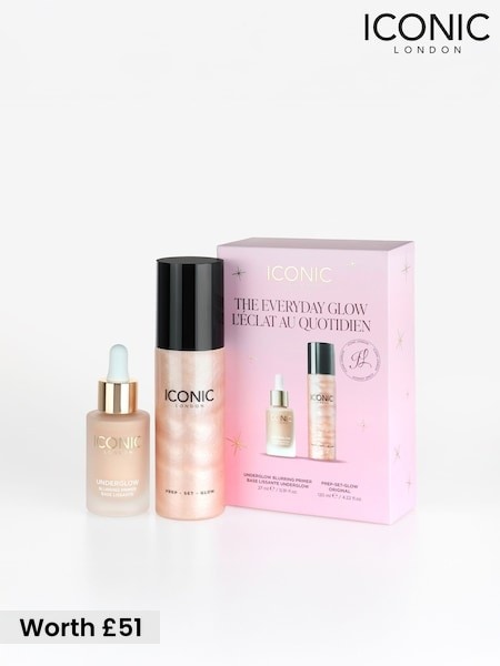 ICONIC London The Everyday Glow Makeup Gift Set (Worth £51) (W99065) | £35