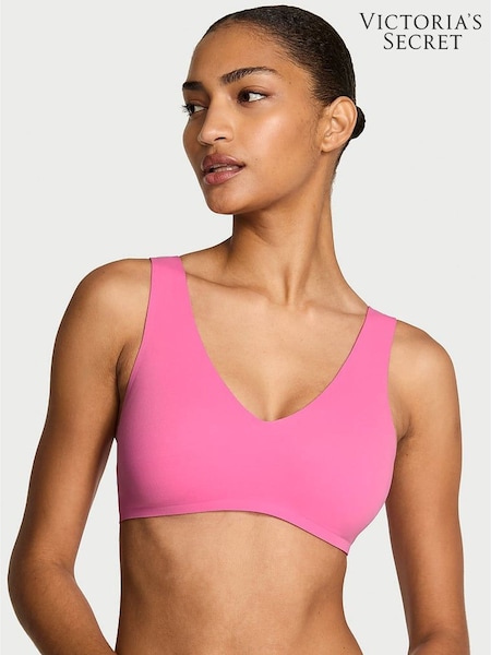 Victoria's Secret Rose Garden Pink Non Wired Lightly Lined Slumber Bra (W99079) | £36