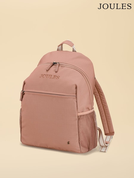 Joules Epwell Epwell Pink Large Joules Travel Backpack (W99444) | £55