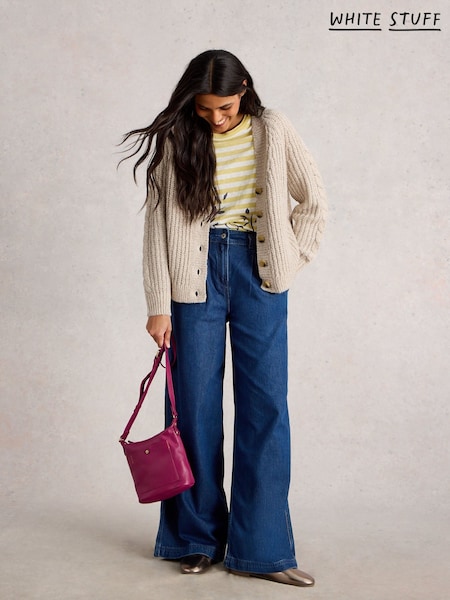 White Stuff Natural Sally Slub Cardigan (W99643) | £59