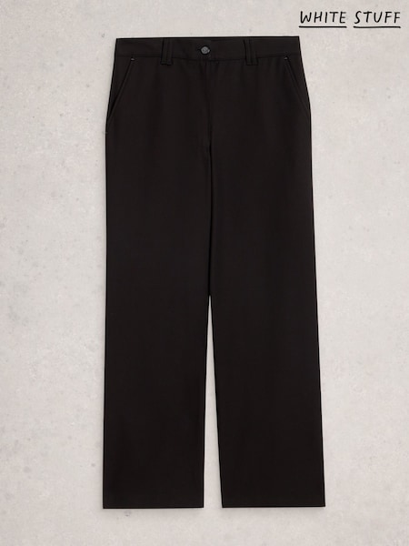 White Stuff Black Belle Wide Leg Trousers (W99713) | £69