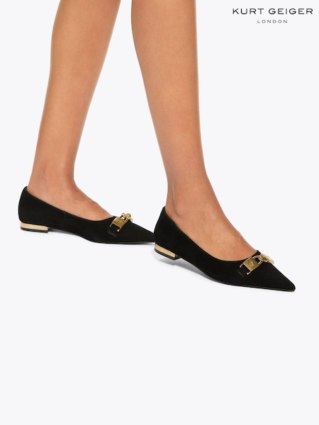 Kurt Geiger London Kingsley Pointed Flat Pumps (W99758) | £179