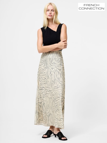 French Connection Natural Josie Ennis Bias Skirt (Y00100) | £95