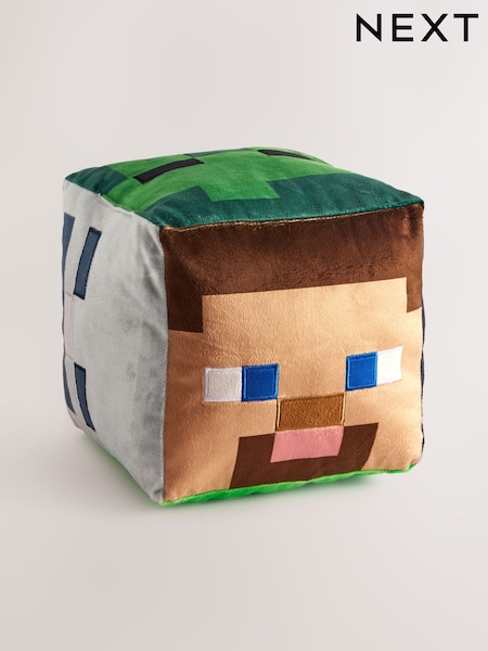 Minecraft Character Cube Cushion (Y00520) | £22
