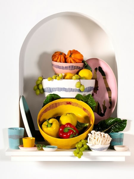 Ottolenghi Stripes Serving Plate Feast Collection (Y00710) | £55