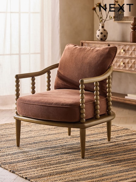 Collection Luxe Harlyn Wooden Accent Chair
