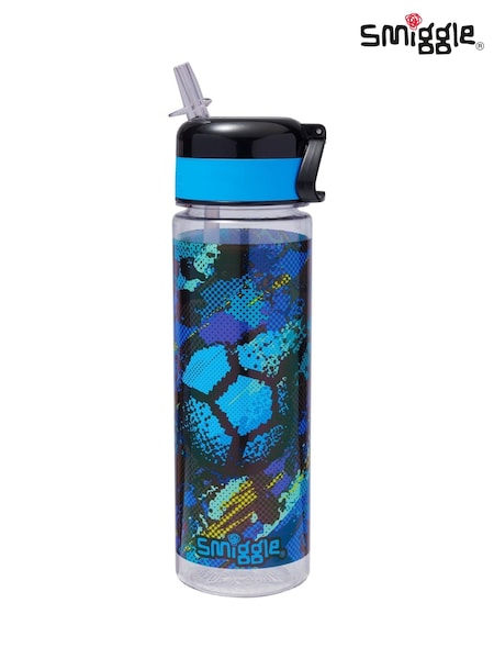 Smiggle Light Blue Trailblazer Plastic Drink Bottle 650Ml (Y01088) | £12