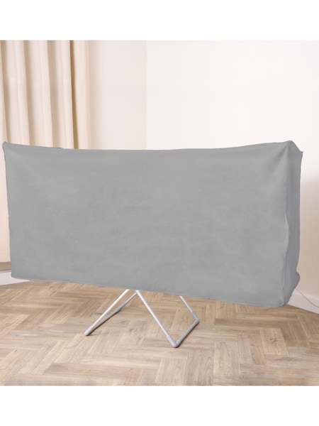 Rediffusion White Winged Heated Clothes Airer with Cover (Y01096) | £60