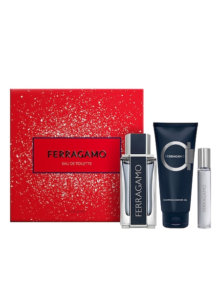 Ferragamo Mens Eau de Toilette 100ml Shower Gel 100ml & Travel Spray 15ml Gift Set (Y01189) | £89