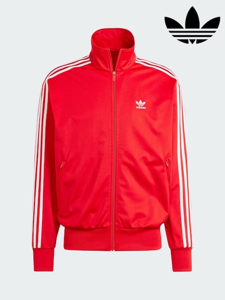 adidas Originals Red Adicolor Classics Firebird Track Top (Y01313) | £65