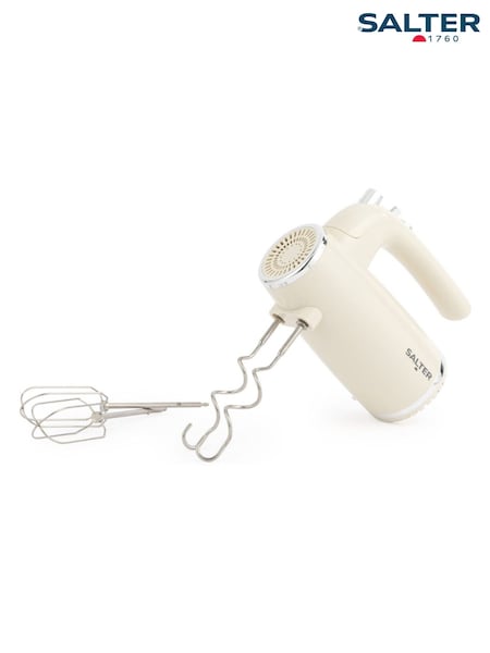 Salter Cream Retro Hand Mixer (Y01465) | £28
