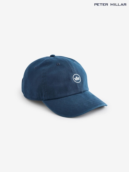 Peter Millar Blue Whitaker Washed Twill Hat (Y01511) | £30
