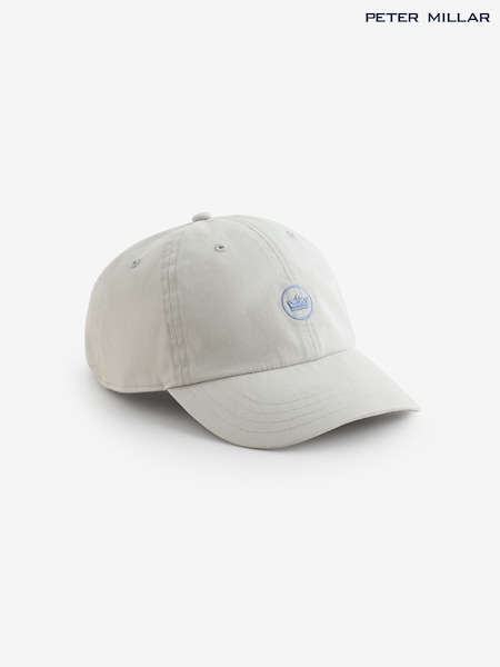 Peter Millar Grey Whitaker Washed Twill Hat (Y01515) | £30