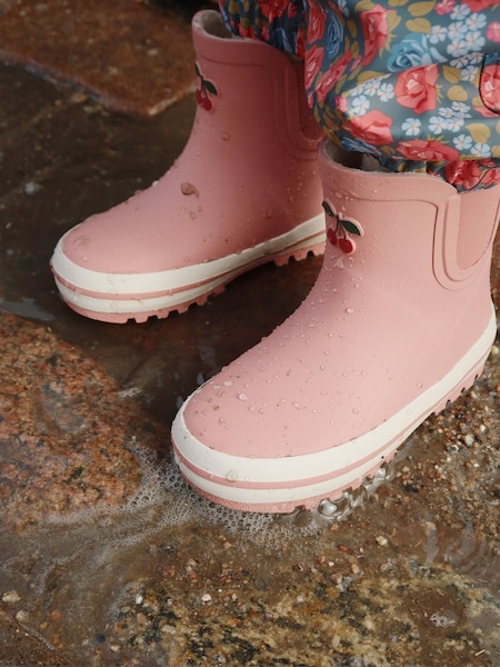 Konges Sløjd Pink Roi Rain Boots Low (Y01567) | £47.50