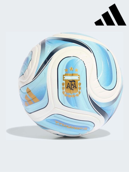 adidas White/Blue Arsenal Mini Football (Y01710) | £13