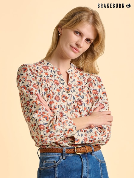 Brakeburn Cream Lindsay Blouse (Y02287) | £50