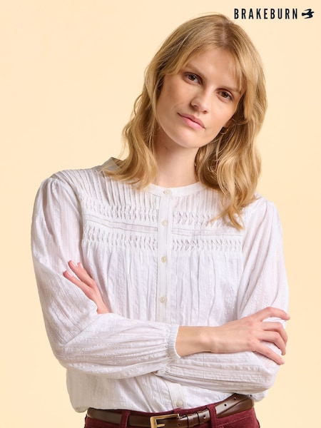 White Angelica Blouse (Y02517) | £55