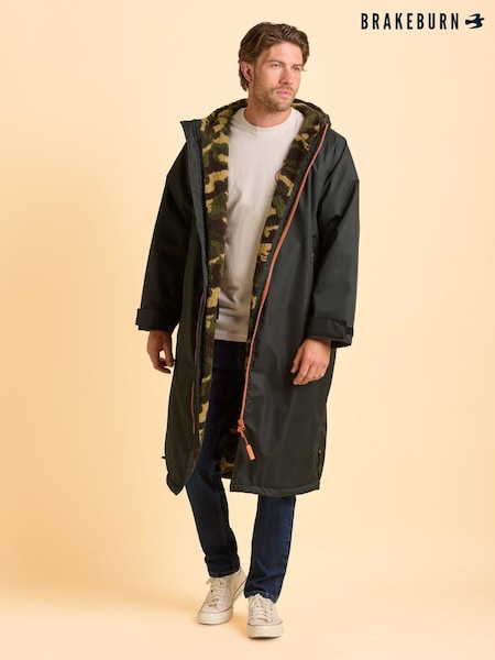 Brakeburn Black Parley Chinook Coat (Y02574) | £145
