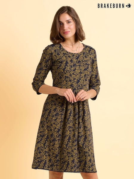 Brakeburn Green Forest Dress (Y02586) | £55