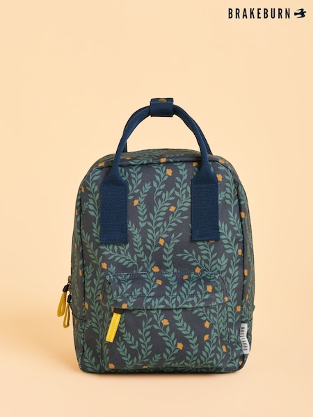 Brakeburn Blue Twilight Leaves Backpack (Y02589) | £45