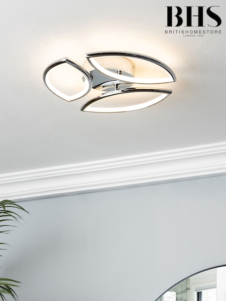BHS Chrome Denver 3 LED Bathroom Light (Y02962) | £50
