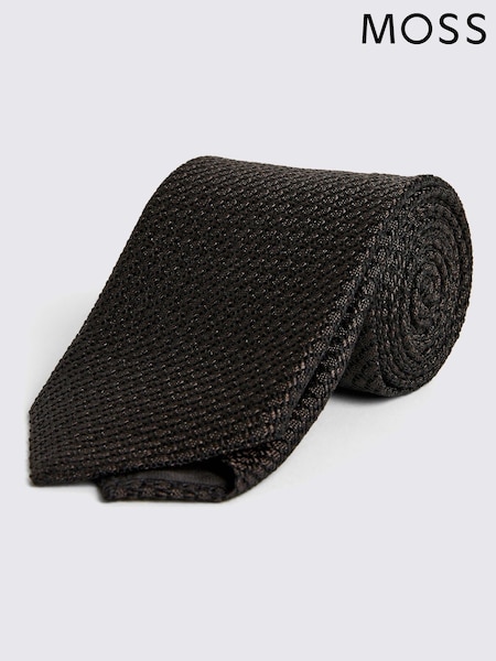 MOSS Sky Grenadine Tie (Y03173) | £40