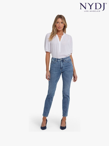 NYDJ High Rise Sheri Slim Leg Jeans (Y03258) | £140