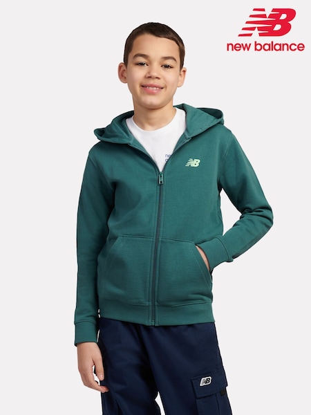 New Balance Blue Fitness Centre Illustrated Full Zip Hoodie (Y03341) | £50 - £60