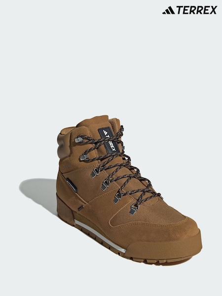 adidas Terrex Brown Snowpitch Cold.Rdy Hiking Boots (Y03590) | £120