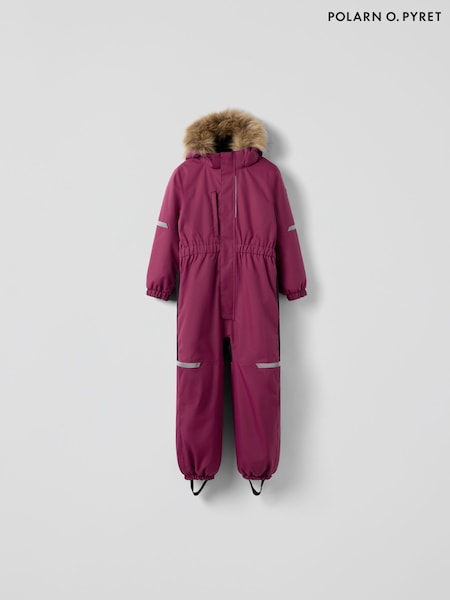 Polarn O. Pyret Red Padded Waterproof Overall Snowsuit (Y03597) | £120
